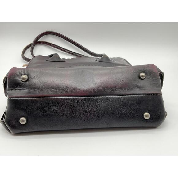 Patricia Nash Cavo Tooled Leather Tote Silver Inlay With Dust Cover - Picture 6 of 9